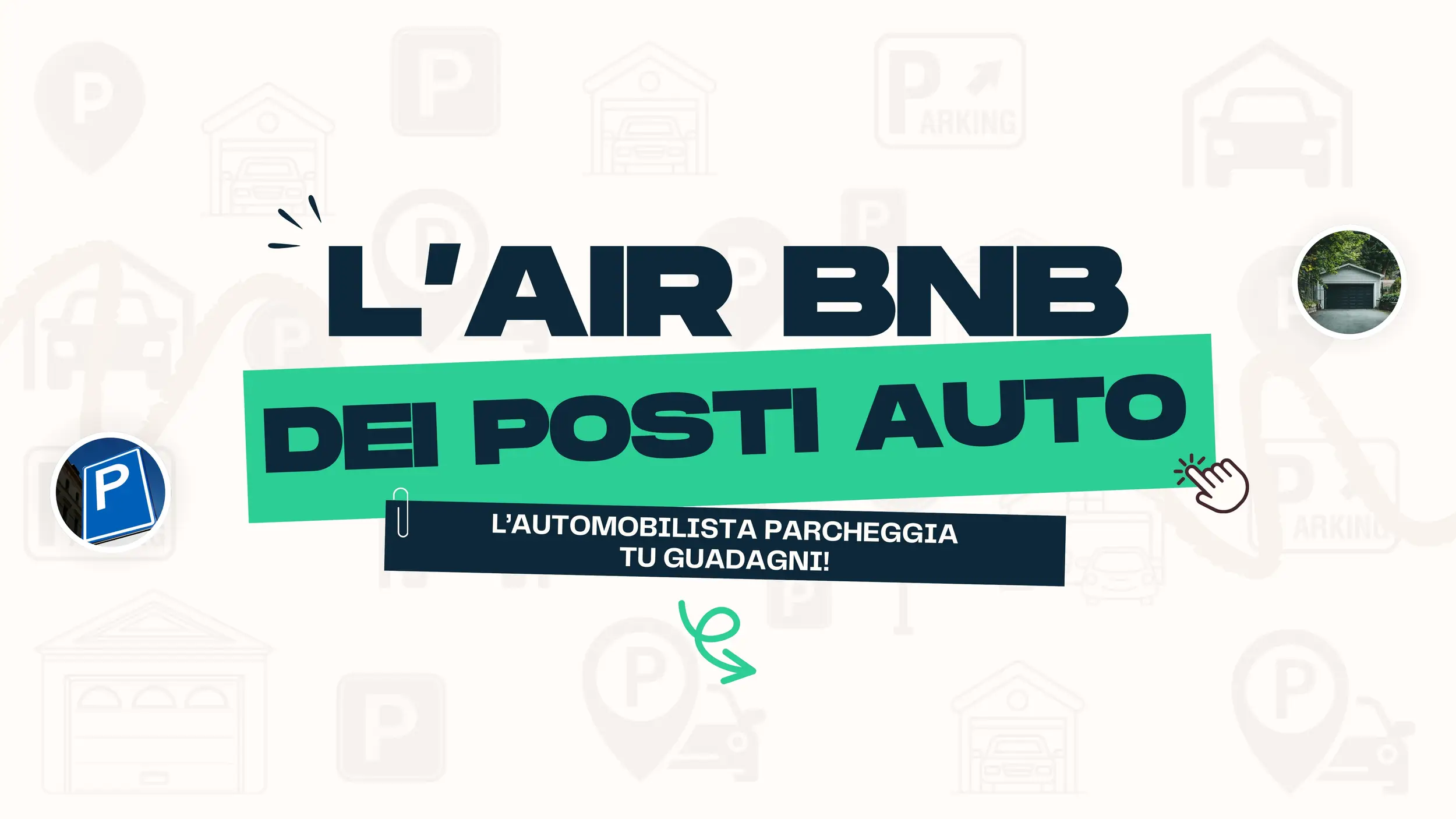 Parking Revolution — l'Airbnb dei posti auto. L'automobilista parcheggia, tu guadagni.